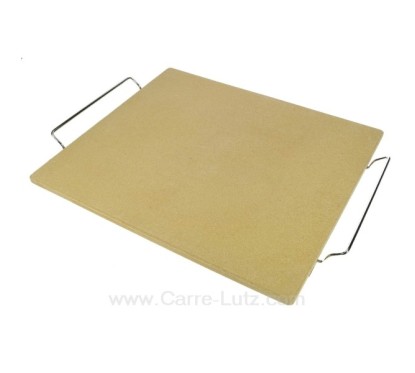 609684  Pierre à pizza 400x350 mm avec support 37,60 €