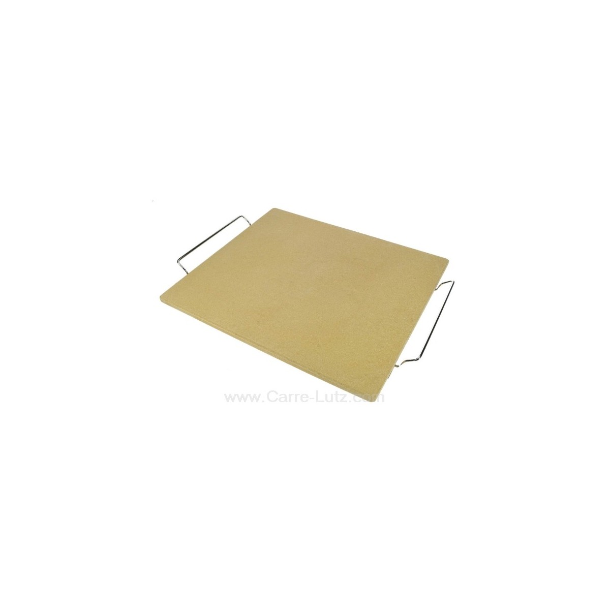 609684  Pierre à pizza 400x350 mm avec support 37,60 €