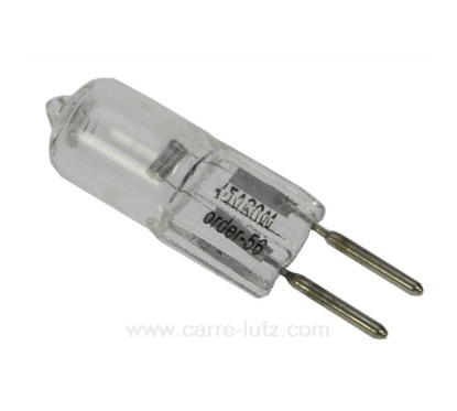 620101  Ampoule halogene G6.35 20W 12V 0,50 €