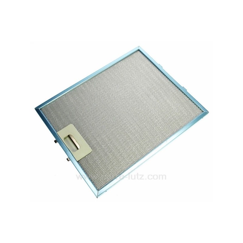 C00076591 - Filtre à graisse metal 260x320 mm de hotte aspirante Ariston Indesit Scholtes 