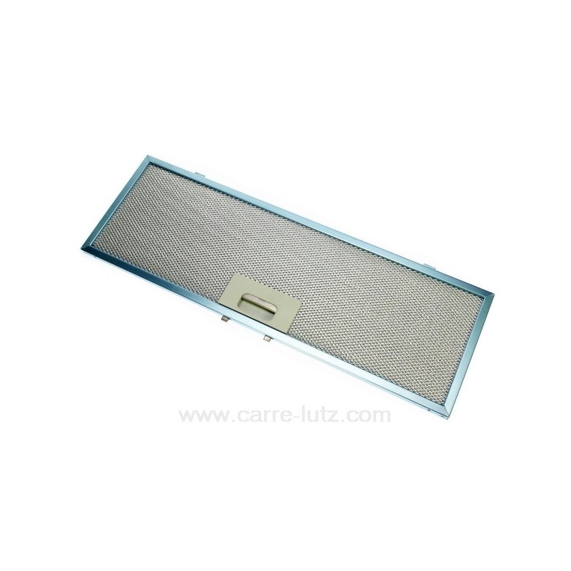 C00098726 - Filtre à graisse métal 177x458 mm de hotte aspirante Ariston Indesit Scholtes 