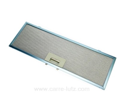 C00098726 - Filtre à graisse métal 177x458 mm de hotte aspirante Ariston Indesit Scholtes 