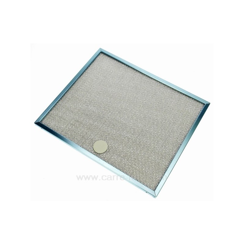 C00059024 - Filtre à graisse métal 300x250 mm de hotte aspirante Ariston Indesit Scholtes 