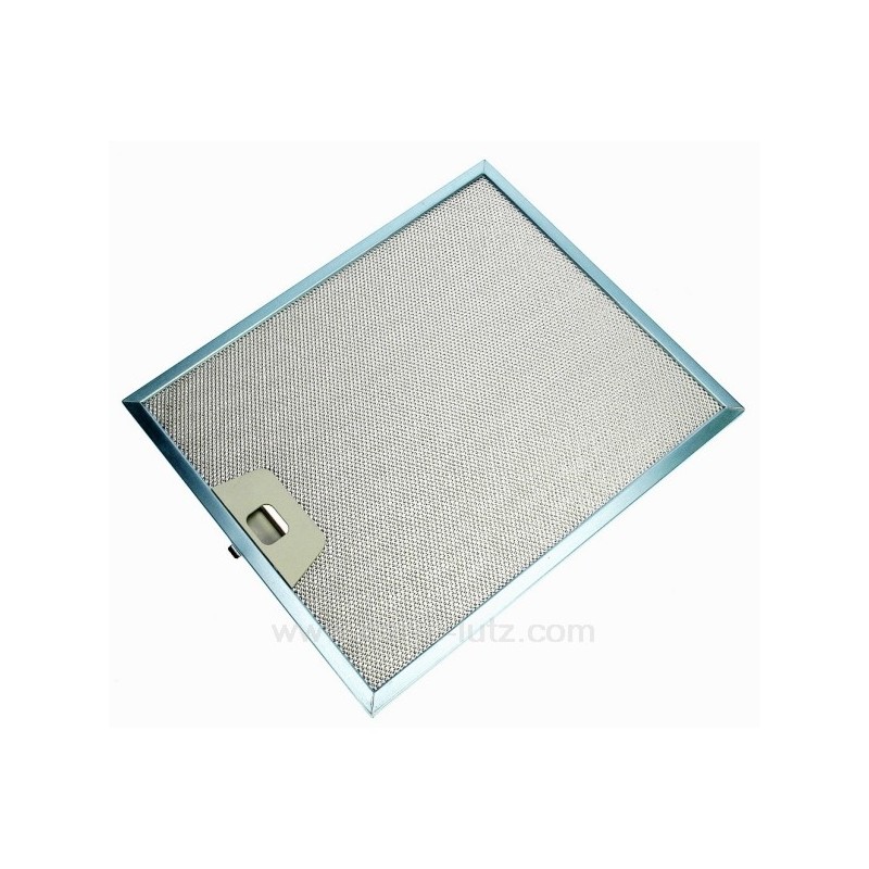 C00059594 - Filtre à graisse métal 300x252 mm de hotte aspirante Ariston Indesit Scholtes 