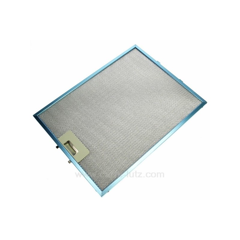 C00099103 - Filtre à graisse métal 288x380 mm de hotte aspirante Ariston Indesit Scholtes 