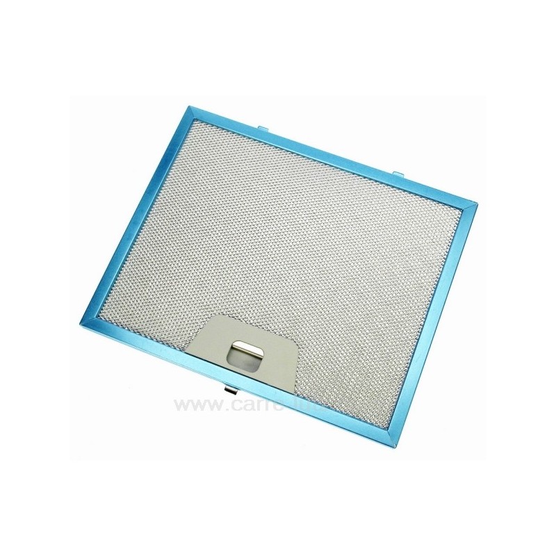 C00058231 - Filtre à graisse métal 235 x 188 mm de hotte Ariston Indesit Scholtes 