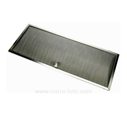 C00135459 - Filtre à graisse métal 458 x 178 mm de hotte aspirante Ariston Indesit Scholtes 