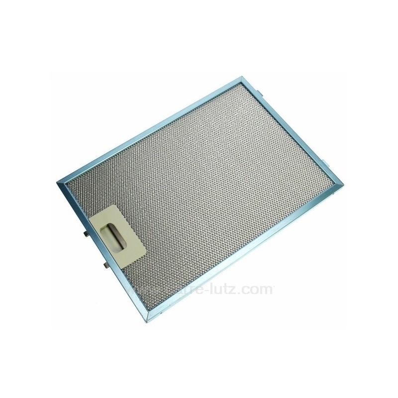 C00136771 - Filtre à graisse métal 235 x 325 mm de hotte aspirante Ariston Indesit Scholtes 