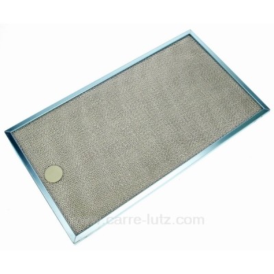 701040  C00042259 - Filtre à graisse métal 235x420 mm de hotte aspirante Ariston Scholtes  20,80 €