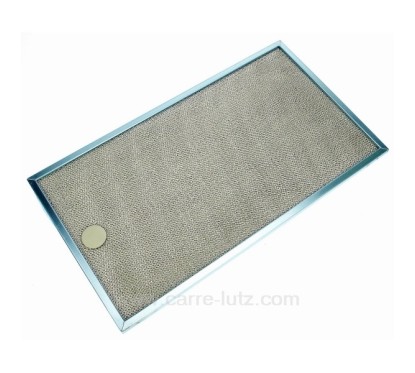 701040  C00042259 - Filtre à graisse métal 235x420 mm de hotte aspirante Ariston Scholtes  20,80 €