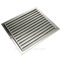 701045  C00074290 - Filtre à graisse métal 253x298 mm de hotte aspirante Ariston Scholtes  103,90 €