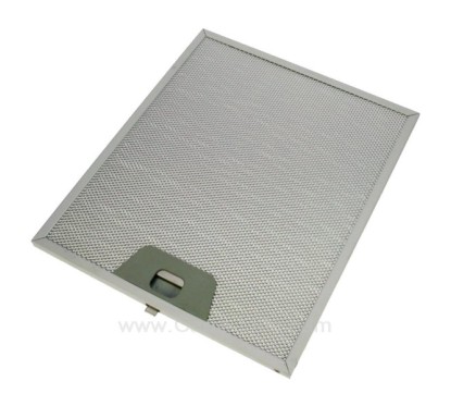 C00079688 - Filtre à graisse métal 220x260 mm de hotte aspirante Ariston Indesit Scholtes Hotpoint 