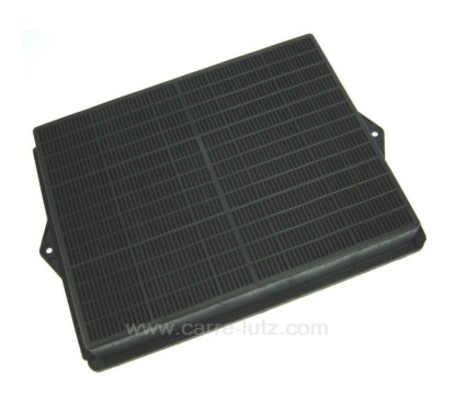 701089  Filtre charbon actif Type 160 230x290 mm de hotte aspirante Bauknecht Bosch Elica Neff Scholtes Siemens Whirlpool Ike...