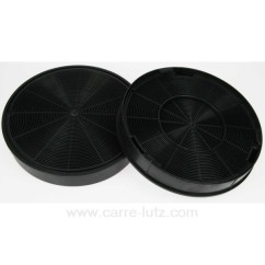 701094  2 Filtres charbon actif EFF62 Diametre 196 mm Hauteur 37 mm de hotte aspirante A Martin Electrolux Zanussi 10,70 €