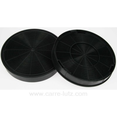 701094  2 Filtres charbon actif EFF62 Diametre 196 mm Hauteur 37 mm de hotte aspirante A Martin Electrolux Zanussi 15,90 €