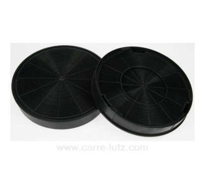 701094  2 Filtres charbon actif EFF62 Diametre 196 mm Hauteur 30 mm de hotte aspirante A Martin Electrolux Zanussi 10,70 €
