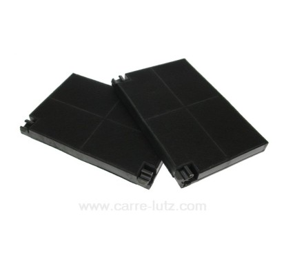 701131  C00043058 - 2 filtres charbon actif 227x 150 x 20 mm de hotte aspirante Ariston Faber Scholtes  15,90 €