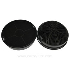 701134  2 Filtres charbon actif modèle 47 diamètre 155 mm de hotte aspirante A Martin Faure Electrolux 50292969008 13,60 €