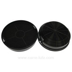 701134 2 Filtres charbon actif modèle 47 diamètre 155 mm de hotte aspirante A Martin Faure Electrolux 50292969008 13,60 €