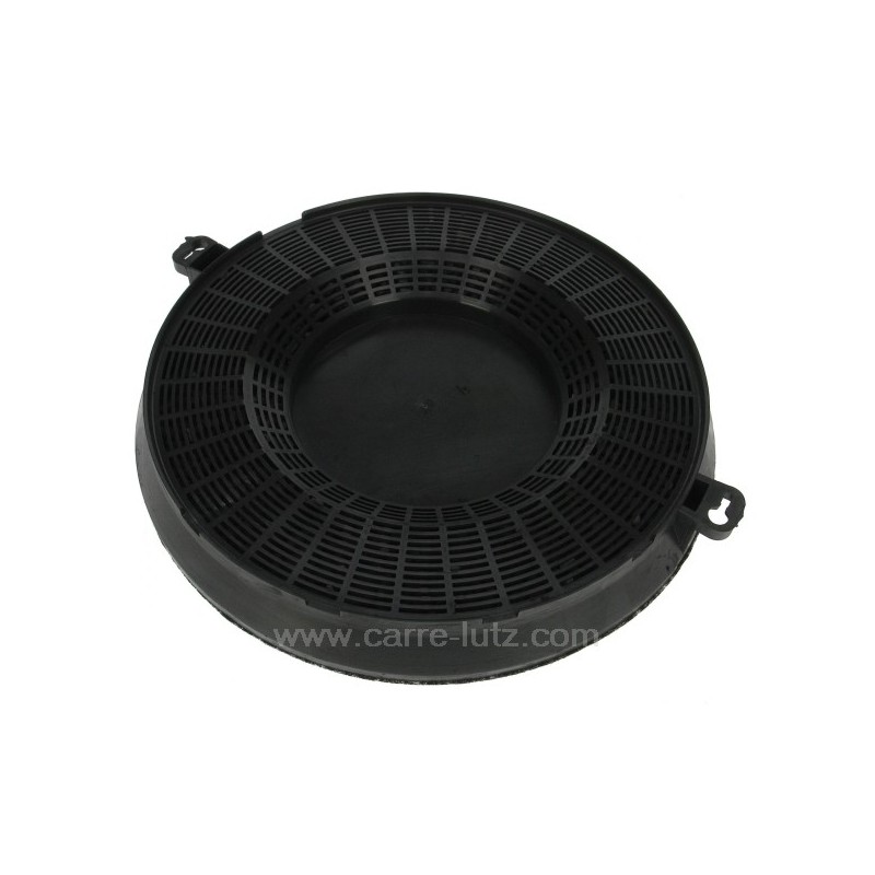 701135  9029791713 ou 4055026548 - Filtre charbon actif Model 48 diamètre 235 mm pour hotte aspirante Arthur Martin, Faure, E...