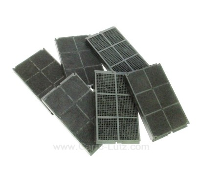 701144  C00094511 - 6 Filtres charbon actif 170x100 mm Ariston Indesit Scholtes Hotpoint  32,00 €