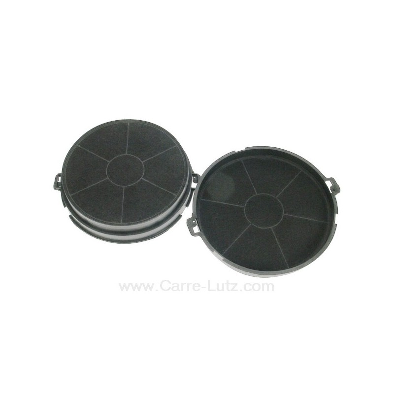 C002094495 - 2 Filtres charbon actif S30 diamètre 186 mm Ariston Indesit Scholtes Hotpoint 