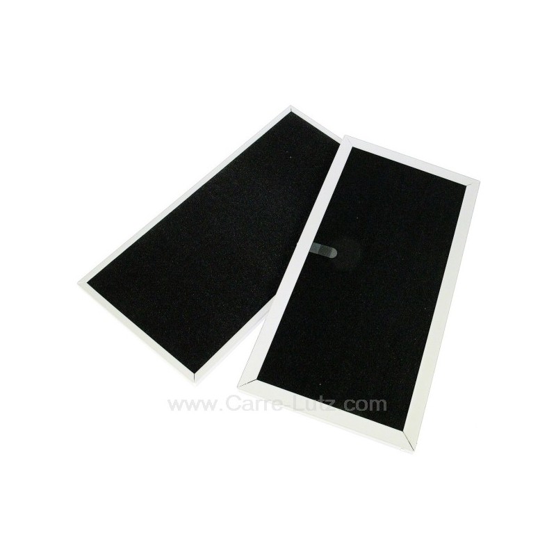 701159  C00136117 - 2 Filtres charbon actif mousse 194x383 mm de hotte aspirante Ariston Indesit Scholtes Hotpoint  15,00 €