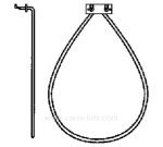 703089  8996619136303 - Résistance circulaire 1200W de four à chaleur tournante AEG 22,70 €