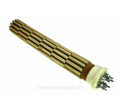 703613B  Résistance stéatite à barillets 52 x 350 mm 1800W monophasée et triphasée 6 bornes 29,10 €