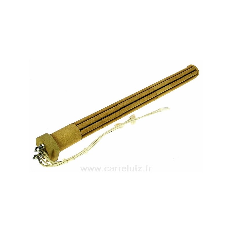 703699  396143 - Résistance Stéatite 2000W de chauffe eau 33x395 mm Ariston 31,90 €
