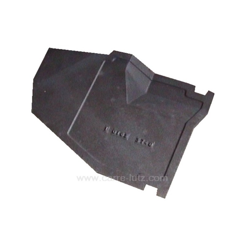 704715  10163374000 - Plaque de foyer gauche pour convecteur Godin Grand Ariégeois 3753, 3740 53,90 €