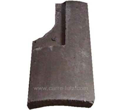 00001306176 - Brique arrière supérieur coté gauche 107343721 pour convecteur Godin Petit Godin 3121 3721 3721A