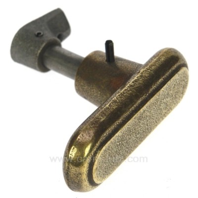 704870  22839388211 - Poignée de porte de foyer pour convecteur Godin Jurassien 3101 310701 3701 3801 3802 Petit Jurassien 31...