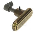 704870  22839388211 - Poignée de porte de foyer pour convecteur Godin Jurassien 3101 310701 3701 3801 3802 Petit Jurassien 31...