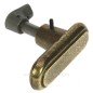 22839388211 - Poignée de porte de foyer pour convecteur Godin Jurassien 3101 310701 3701 3801 3802 Petit Jurassien 3102 Nor