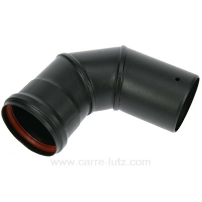 705403 Coude 90° émaillé noir mat diamètre 80 mm 44,00 €