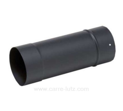 70590661  Tuyau émaillé noir mat diamètre 153 mm 33 cm 25,90 €