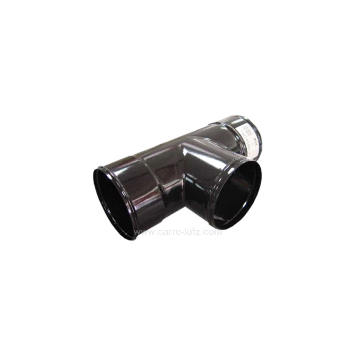 705657  Té sans bouchon émaillé noir diamètre 180 mm  45,40 €