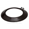 Rosace émaillé noir diamètre 125 mm, reference 705803