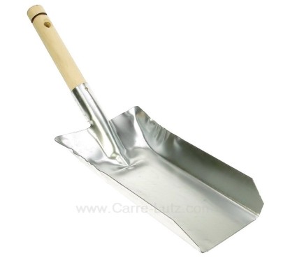 PELLE A CHARBON MANCHE BOIS