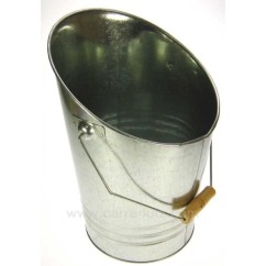 705853  Seau à cendres ou à charbon galvanisé 27,30 €