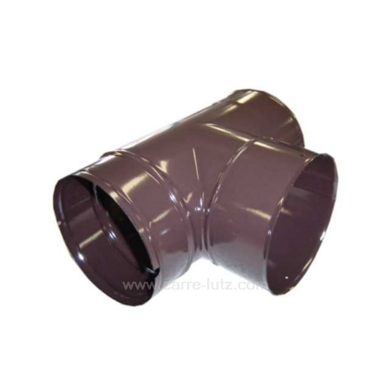 705942  Té sans tampon émaillé marron diamètre 153 mm 44,40 €