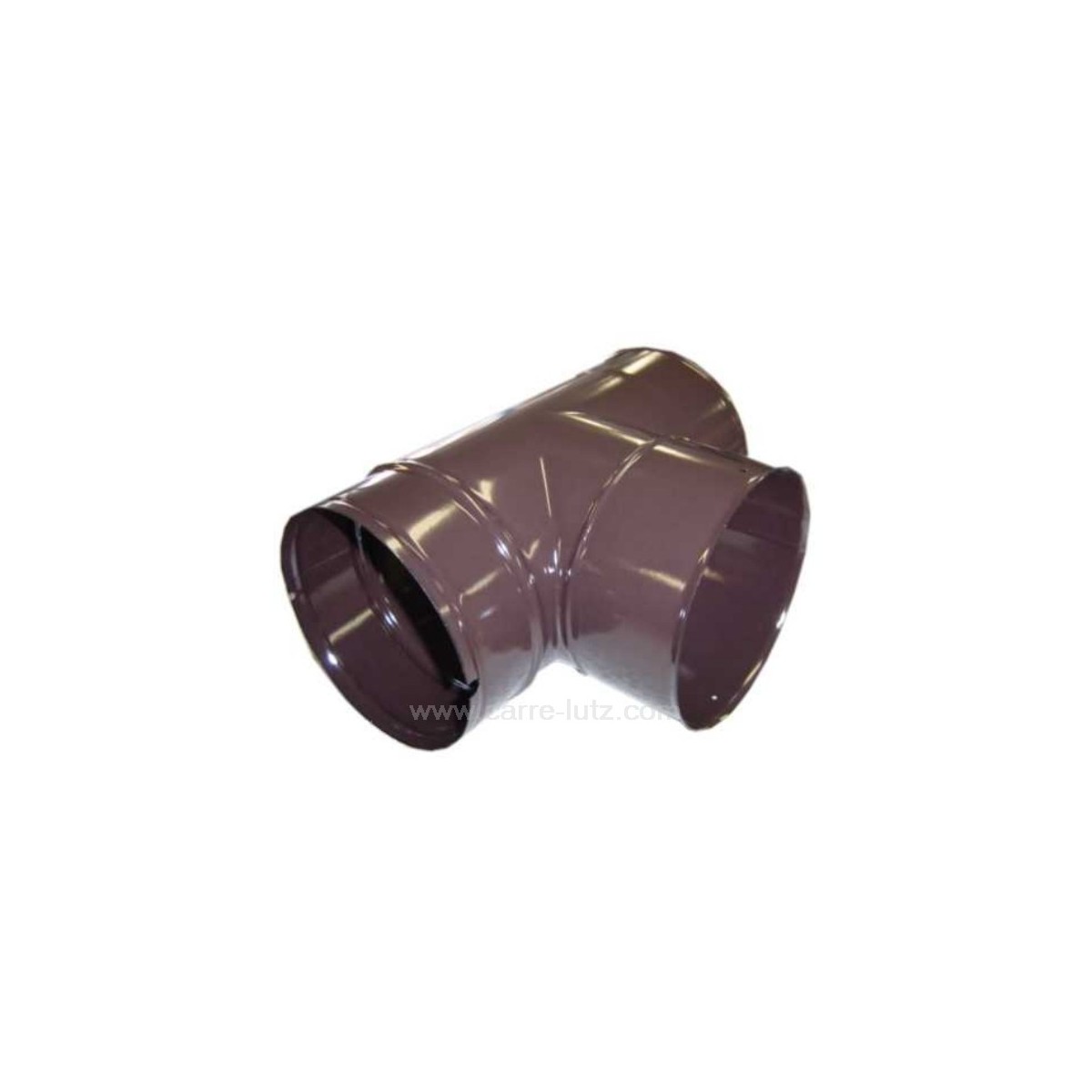705942  Té sans tampon émaillé marron diamètre 153 mm 44,40 €