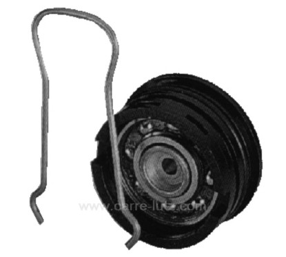 481952028023 ou 481952028026 - Palier coté gauche pour machine à laver Philips, laden, Whirlpool, Radiola, Bauknecht