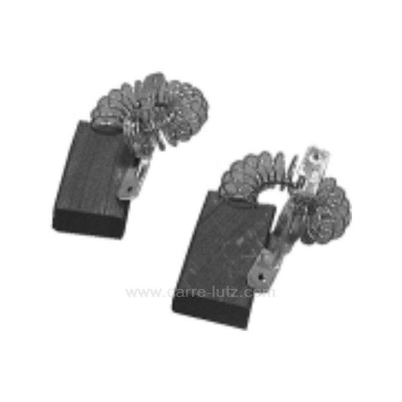 1689370 - Jeu de charbon moteur de lave linge Miele 