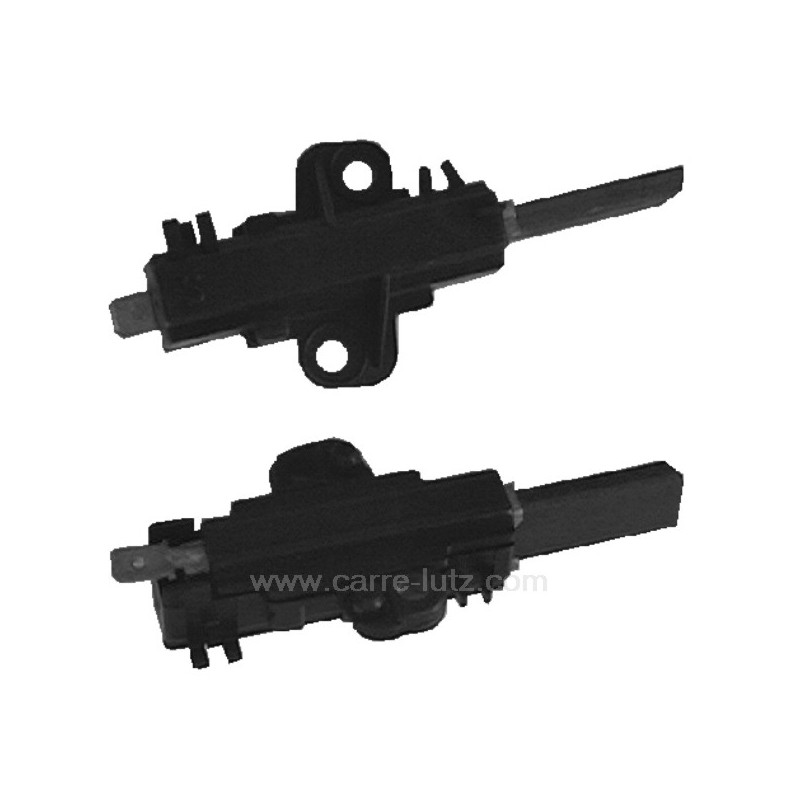 715721  51x9269 - Jeu de 2 charbons moteur Type S de lave linge Brandt Vedette  26,70 €