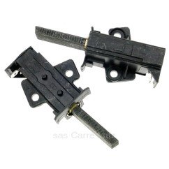 715757  Jeu de 2 charbons moteur AEG Type L cosse large de lave linge Brandt Vedette 51x9119 Electrolux 19,90 €