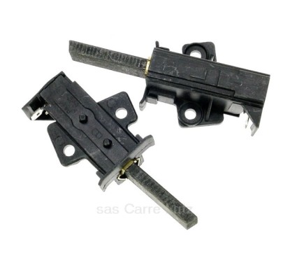 715757  Jeu de 2 charbons moteur AEG Type L cosse large de lave linge Brandt Vedette 51x9119 Electrolux 19,90 €