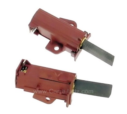 715761  49000466 - Jeu de 2 charbons moteur de lave linge Candy Rosières 6,40 €