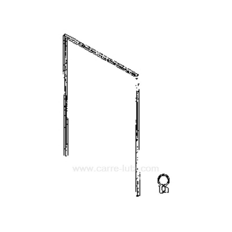 721020  Joint de tour de porte de lave vaisselle Candy Rosières 16,20 €